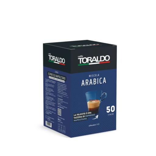 كبسولات قهوة الأربيكا 50 كبسولة CIALDE ARABICA PZ.50