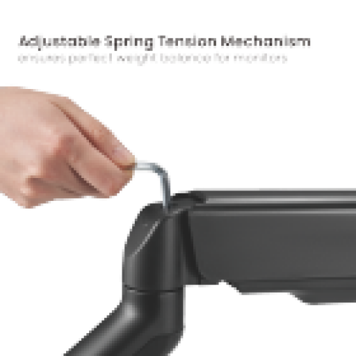 ستاند حامل شاشة  LDT46-C012E Single Monitor Aluminum Slim Spring-Assisted Monitor Arm ستاند حامل شاشة  LDT46-C012E Single Monitor Aluminum Slim Spring-Assisted Monitor Arm