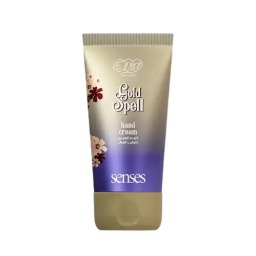 إيفا كريم اليدين جولد سبيل Eva Skin Care Senses Hand Cream Gold Spell