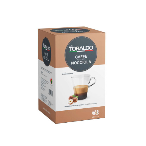 كبسولات إسبريسو بنكهة البندق 18 كبسولات Cialde NOCCIOLA 18 PZ