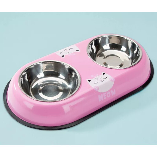 الصحن مزدوج ستیل Steel Dual Bowl
