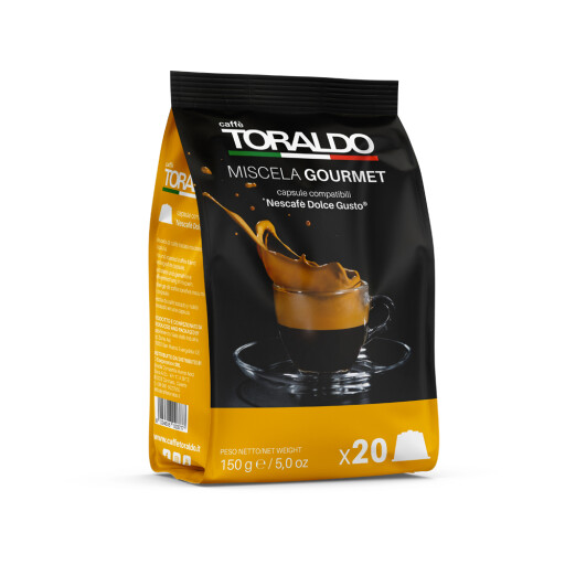 كبسولات دولتشي غوستو - جورميه - 100 كبسولة Capsule DOLCE GUSTO - GOURMET - 100CAPS