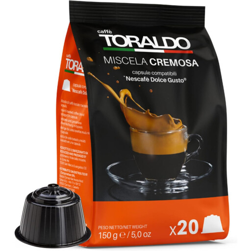 كبسولات دولتشي غوستو - كريمية - 100 كبسولة Capsule DOLCE GUSTO - CREMOSA - 100CAPS
