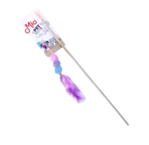 عصا لعبة للقطط Interactive Cat Teaser Wand