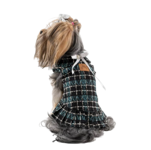 فستان أنيق للكلاب الصغيرة بتصميم ناعم Elegant Dog Dress  for Small Dogs