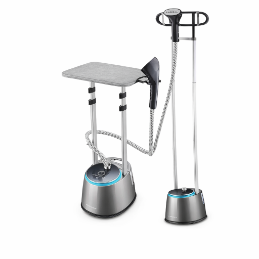 مكواة بخار عمودية مع طاولة كي Garment Steamer with Ironing Board
