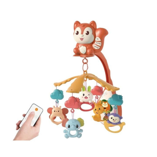 لعبة  سرير أطفال سنجاب Squirrel baby crib toy