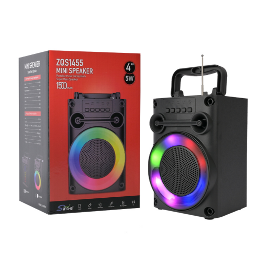 singe Singe sing-e ZQS1455 Portable Bluetooth Speaker With Rgb Light