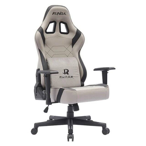 كرسي الألعاب روندا 1009 باللونين الأسود والفضي Runda Gaming Chair 1009 Black-Silver
