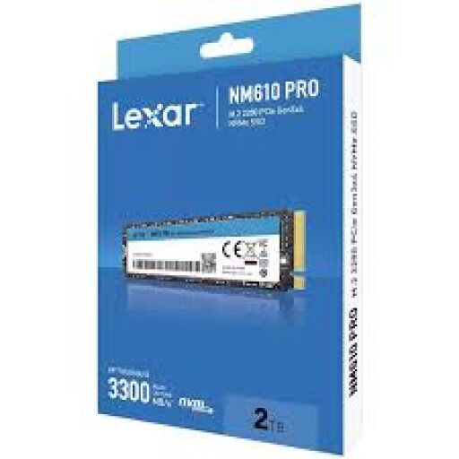 Lexar Lexar NM610 Pro M 2 2280 Pcie GEN3x4 Nvme Ssd 2000GB
