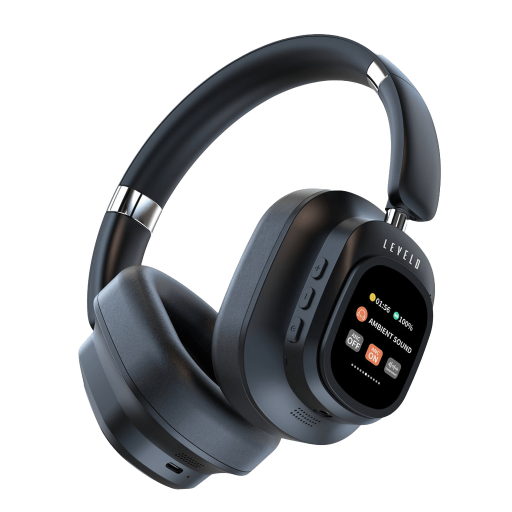 ليفيلو Levelo Vibemaster Wireless Hybrid Anc Headphone