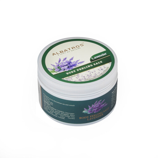 ملح تقشير الجسم باللافندر BODY PEELING SALT LAVENDER
