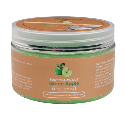 ملح تقشير الجسم بالتفاح BODY PEELING SALT APPLE
