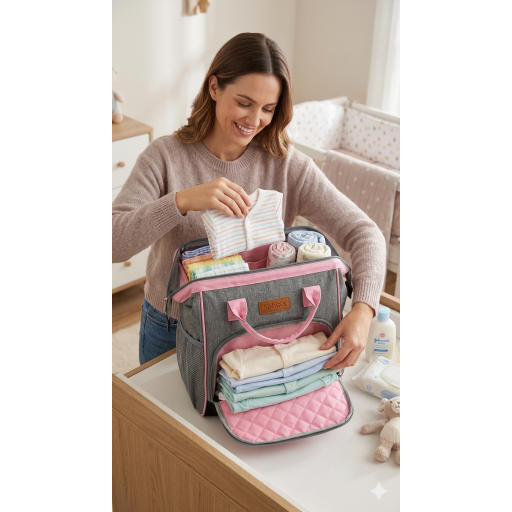 حقيبة مستلزمات الأطفال Baby Supplies Bag