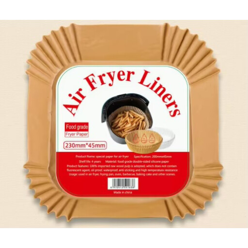 ورق زبدة القلاية الهوائية Air fryer disposable piper liners