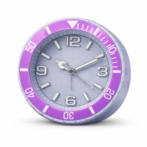 ساعة منبه كرونتالر رياضي بنفسجي Chrontaler Sports Alarm Clock, Purple