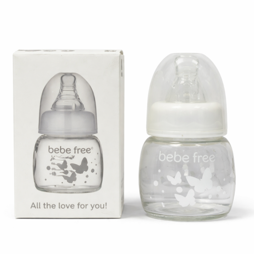 رضّاعة زجاجية – ٦٠ مل Glass Bottle 60 ml