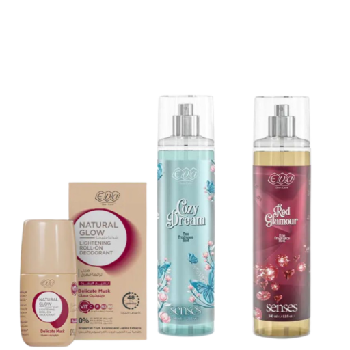 مجموعة العناية بالجسم - 3 قطع Body Care Set- 3pcs
