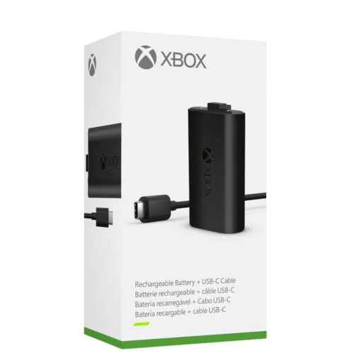 إكس بوكس إكس بوكس بطارية قابلة للشحن مع كيبل USB-C