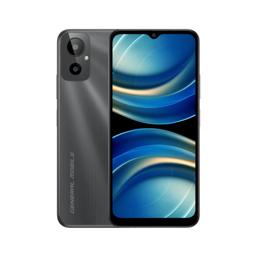 هاتف جنرال موبايل GM 23 SE ثنائي الشريحة (4/128 جيجابايت) - رمادي القمر المزدوج General Mobile GM 23 SE Dual SIM (4/128GB) - Dual Moon Grey