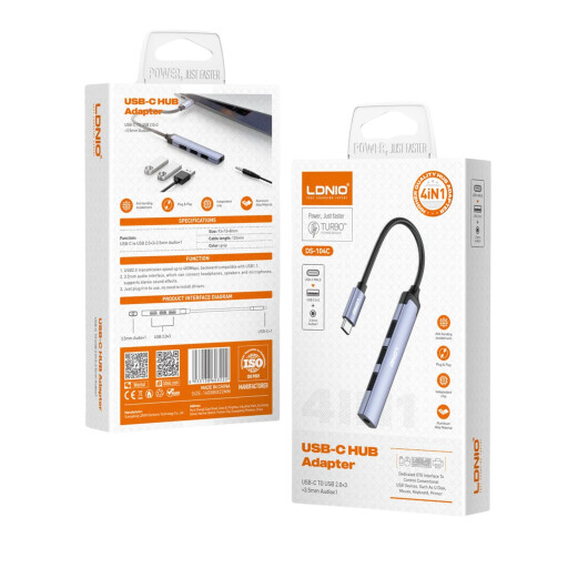 إل دي إن آي أو Ldnio ds-104c