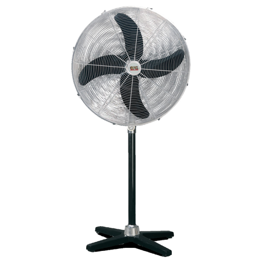 مروحة عامودي مايغا 24" انج  اسود Pedastel fan MYGA 24"