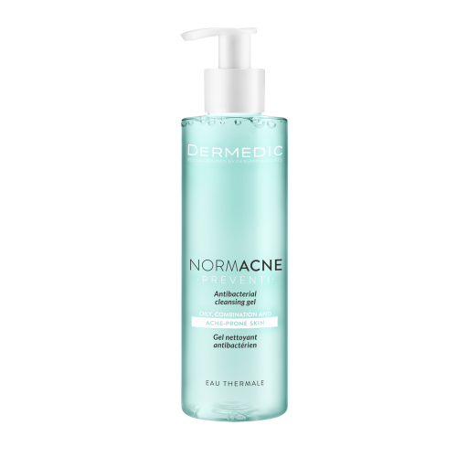 غسول جل للوجه مضاد للبكتيريا 200 مل Normacne Antibacterial Facial Cleansing Gel 200 ml