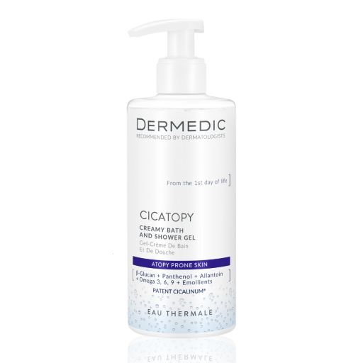 جل استحمام كريمي للبشرة الحساسة 300 مل Cicatopy Creamy Bath & Shower Gel for Atopic Skin 300 ml