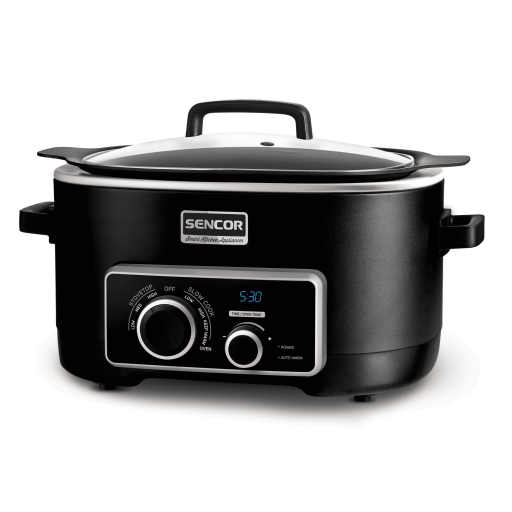 جهاز طهي بطيء 1200 واط 5.5 لتر أسود SPR 6100BK Slow Cooker 1200W 5.5L Black SPR 6100BK