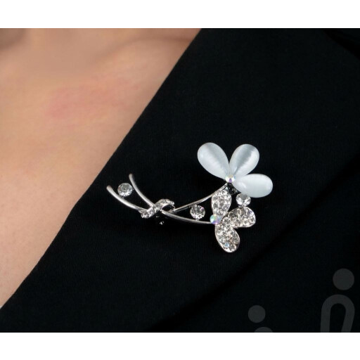 بروش ستانلس ستيل كود 1329 Stainless steel brooch, code 1329