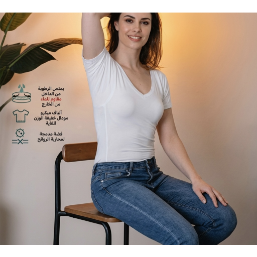 تيشيرت مانع تعرق Dry Shield