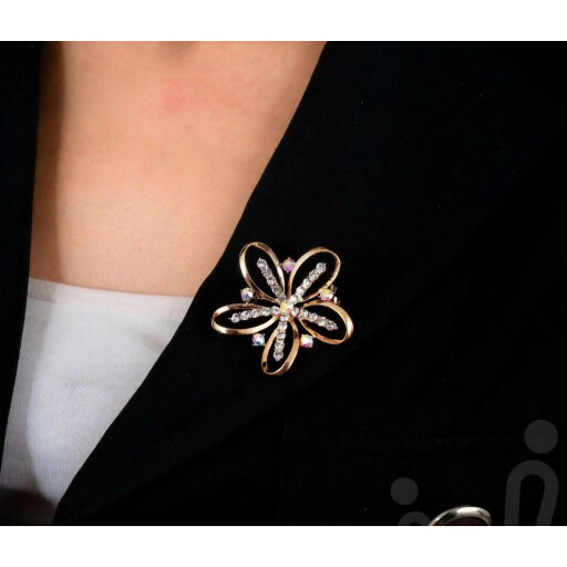 بروش ستانلس ستيل كود 1325 Stainless steel brooch, code 1325