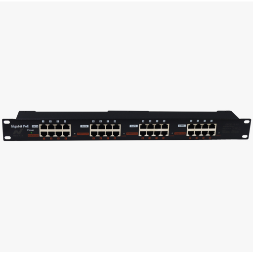 لوحة توزيع PoE من NX عدد 16 منفذ جيجابت NX Patch Panel PoE 16 Ports Gigabit