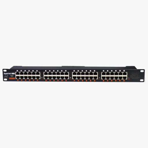 لوحة توزيع PoE من NX عدد 24 منفذ جيجابت NX Patch Panel PoE 24 Ports Gigabit