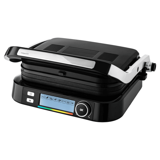 كابسة شواية LCD شاشة 2100 واط 7 برامج أسود SBG 6238BK Intelligent Contact Grill LCD display 2100W 7programmes Black SBG 6238BK