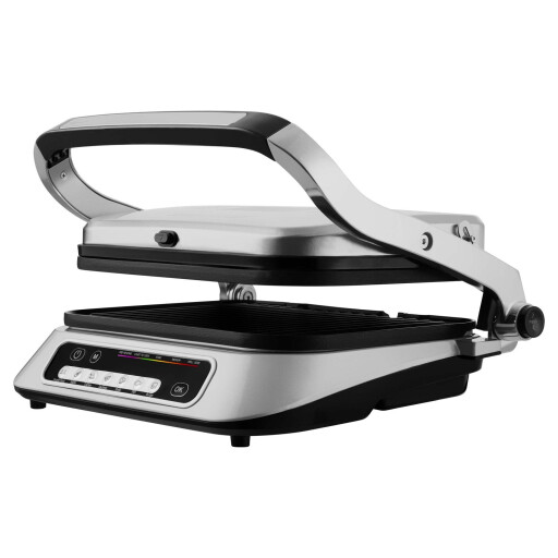 كابسة شواية 2100 واط 7 برامج فضي SBG 6031SS INTELLIGENT CONTACT GRIL 2100W 7 Programs SBG 6031SS