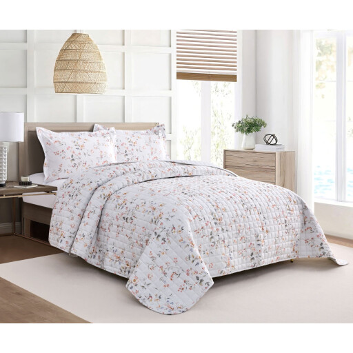 غطوة صيفية فلنتيني نفر 3 قطع VALENTINI BEDSPREAD/MICROFIBER/TWIN/3PCS