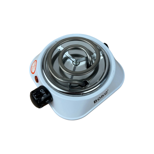 BOKO Single Electric Hot Plate – 500W with Adjustable Temperature Control