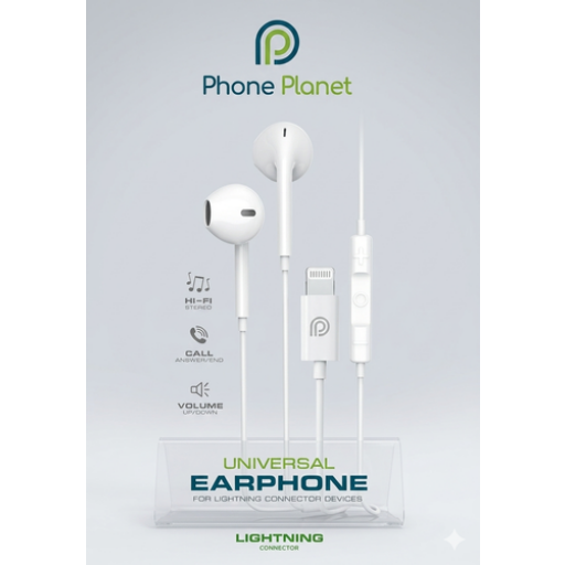 fonplant Fonplant Wired Lightning Earphone For iPhone