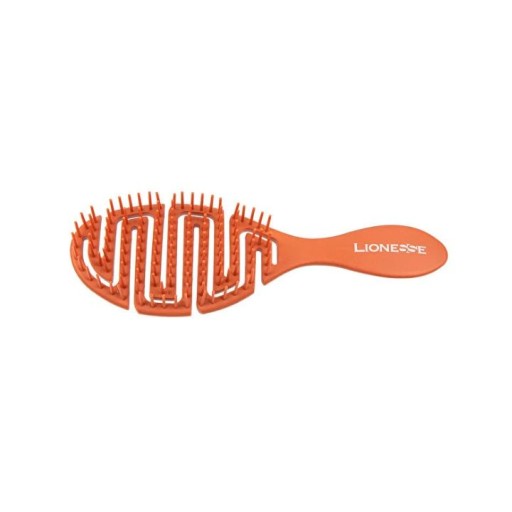 فرشاة فك تشابك الشعر ليونيس - برائحة زبادي الزنجبيل (جينجر بريد) Hair Detangling Brush - Gingerbread Scented
