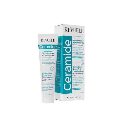 جل ليلي للوجه بالسيراميد لمكافحة الشوائب Ceramide Anti-Blemish Night Face Gel