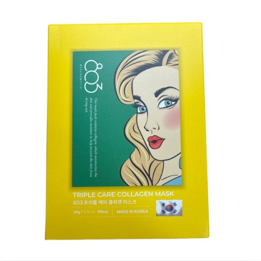 سيت ماسك كولاجين ثلاثي العناية- 10 قطع Triple Care Collagen Mask set- 10 pcs