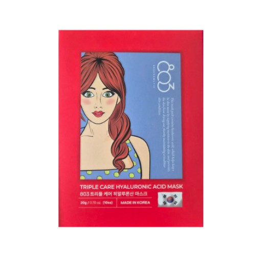 سيت ماسك حمض الهيالورونيك ثلاثي العناية- 10قطع Triple Care Hyaluronic Acid Mask set - 10 pcs