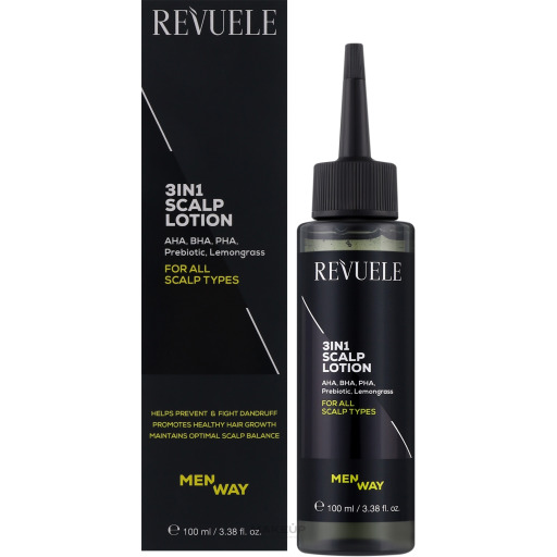 لوشن معالج لفروة الرأس 3 في 1 للرجال 3-in-1 Scalp Lotion For Men