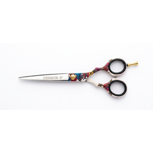 مقص هنبر ايطالي قياس 6 HENBOR  HAIR SCISSORS