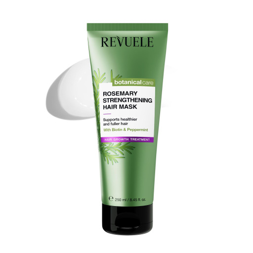 ماسك للشعر بالروزماري للترطيب والنمو 250 مل REVUELE Botanical Care Rosemary Hydrating Hair Mask For Growth & Thickness 250 ml