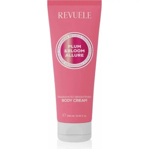 لوشن مضيء ومرطب للجسم برائحة البرقوق والزهور Revuele Plum & Bloom Allure Illuminating Body Lotion