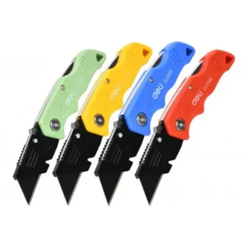 طقم سكاكين قابلة للطي 4 قطع مع شفرات احتياطية 4-Piece Folding Knife Set with Spare Blades