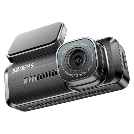 كاميرا سيارة (AZDome M200) بدقة 1080P - قناة واحدة وتدعم الواي فاي AZDome M200 Dash Cam 1-Channel 1080P - Built-In Wi-Fi & G-Sensor