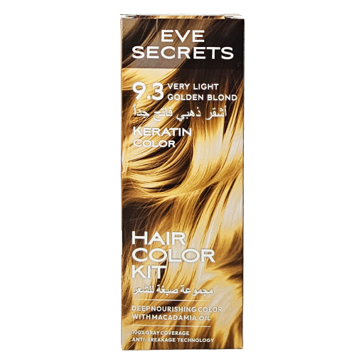 صبغ شعر إيف سيكرتز 9.3 EVE SECRETS HAIR COLOR 9.3